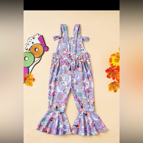 Girls Casper jumpsuit 👻 💜 - Picture 2 of 4